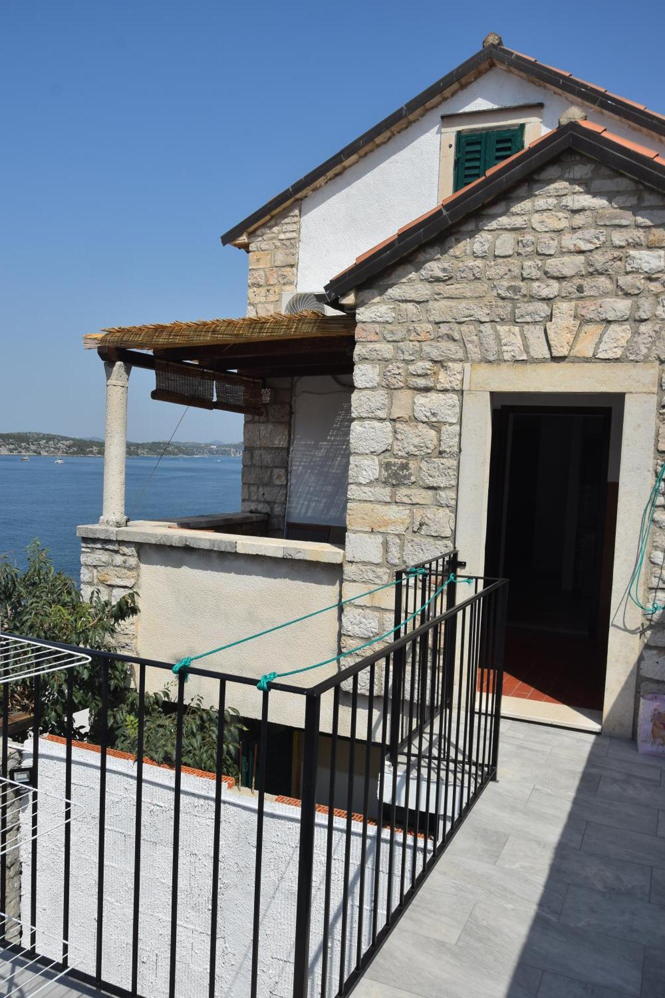 Apartman Plava Riba Sibenik Bagian luar foto