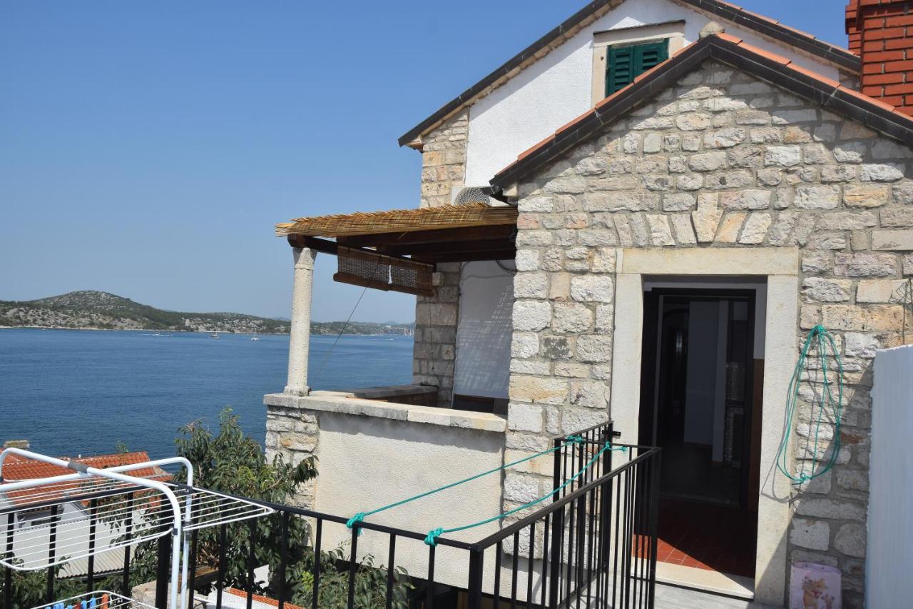 Apartman Plava Riba Sibenik Bagian luar foto